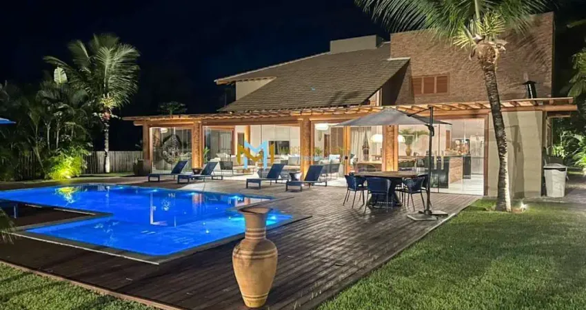 Casa luxo de 07 suítes no condomínio altos de trancoso em trancoso!