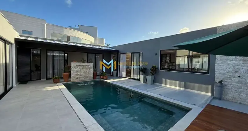 Casa térrea nova em condomínio fechado de alto padrão em porto seguro, bahia!