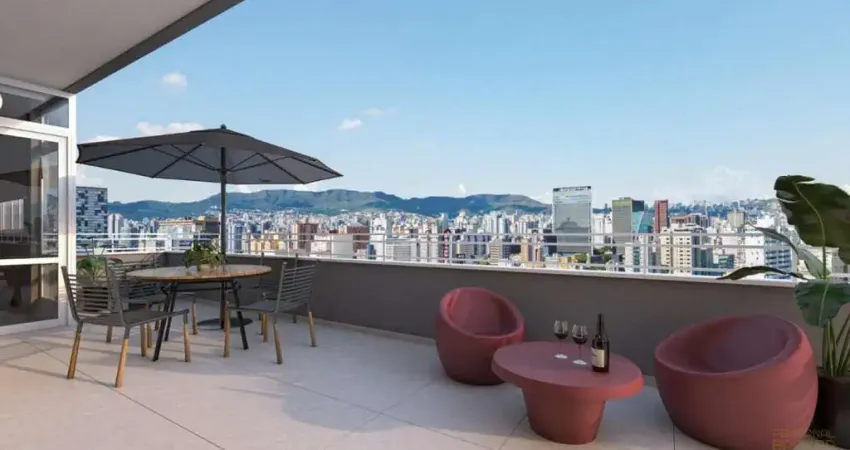 Cobertura à venda, no Be You Residence,  em Belo Horizonte, Barro Preto, com 1 quarto, 84,68m²