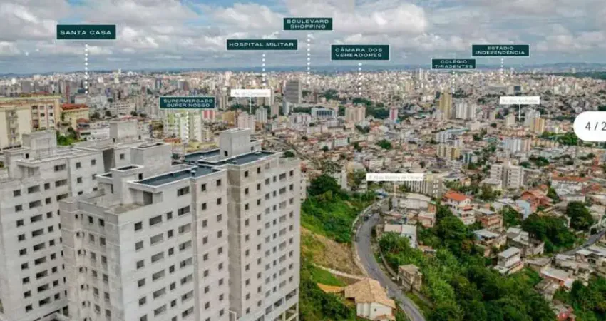 Apartamento à venda, no RESIDENCIAL MIRANTE SÃO LUCAS,  em Belo Horizonte, São Lucas, com 2 quartos, 65,02m²