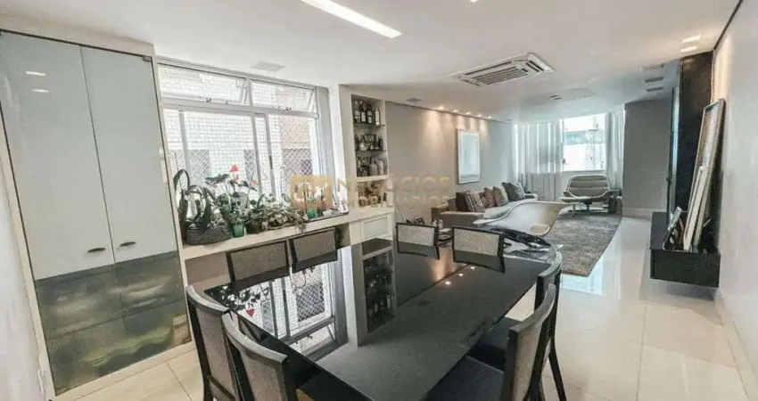 Apartamento à venda em belo horizonte, carmo, com 4 quartos, 145m²