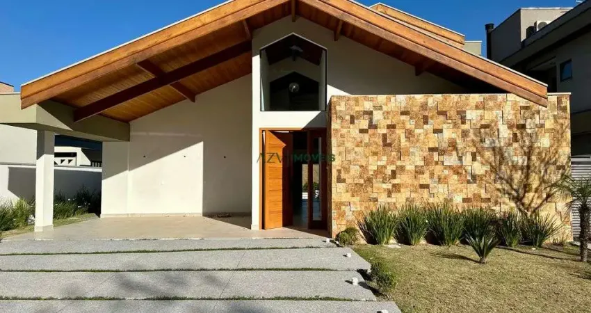 Casa Térrea com Mezanino e Piscina no Condomínio Alphaville II