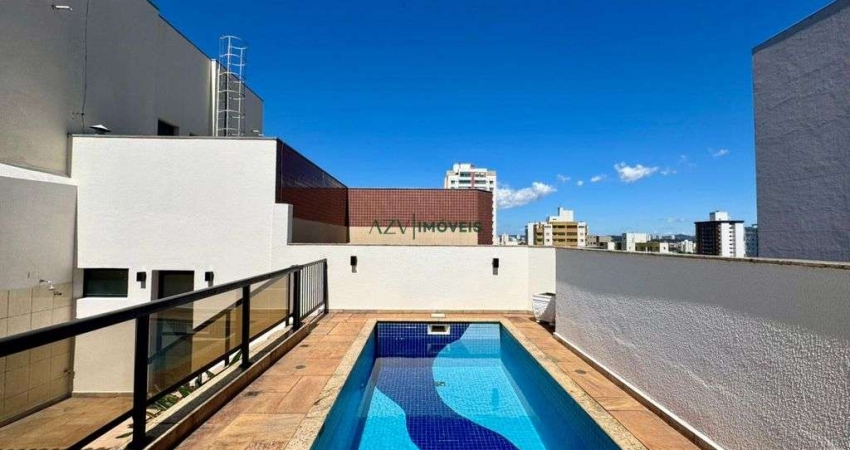 Cobertura à venda/locação no ed. villagio aquarius, jd. aquarius, sjc/sp