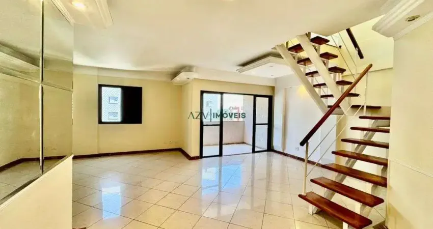 Cobertura duplex à venda/locação no edifício solar aquarius, jd. aquarius, sjc