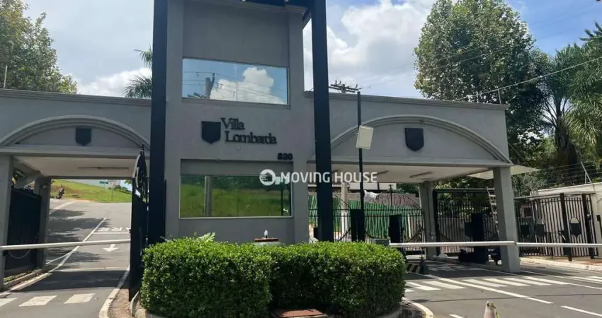 Terreno à venda condomínio residencial villa lombarda - valinhos/sp