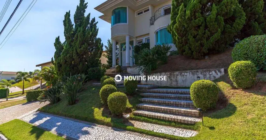 Casa com 5 dormitórios à venda, 550 m² por r$ 3.500.000,00 - condomínio moinho de vento - valinhos/sp