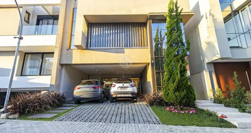 Casa em condomínio fechado com 4 quartos à venda na Rua Luiz Kula, 101, Santo Inácio, Curitiba
