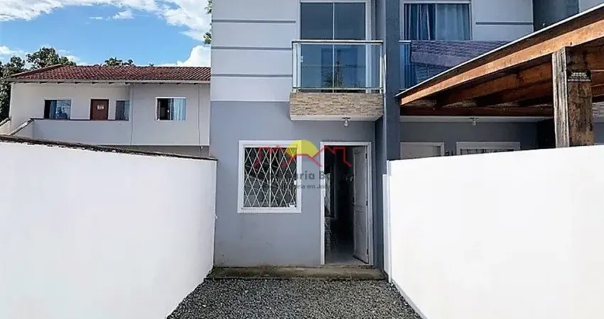 12382 - Sobrado Geminado com 02 Quartos e Sacada no bairro  Itinga