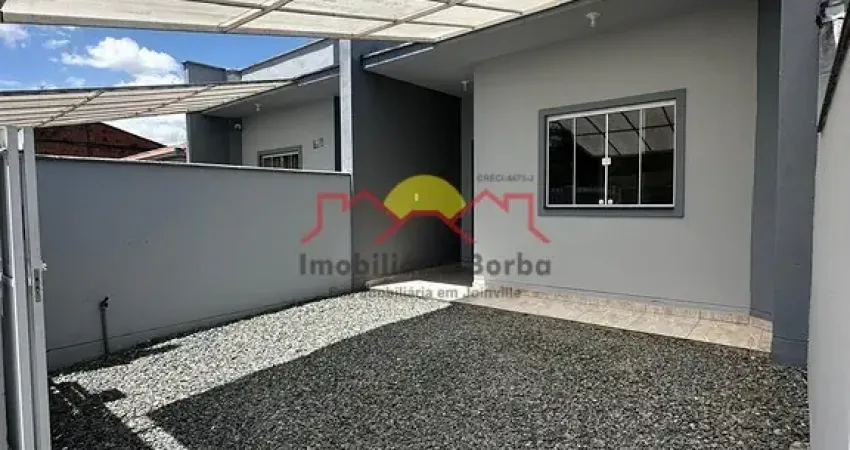 12932 - casa geminada com  2 quartos no bairro itinga araquari