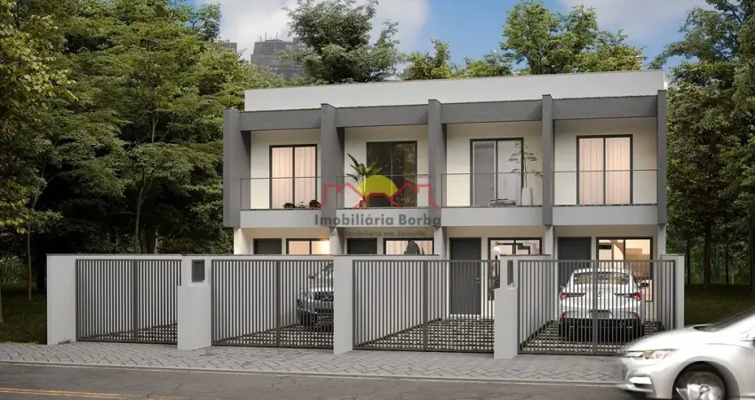 12967 -sobrado geminado com 2 quartos no bairro nova brasília joinville