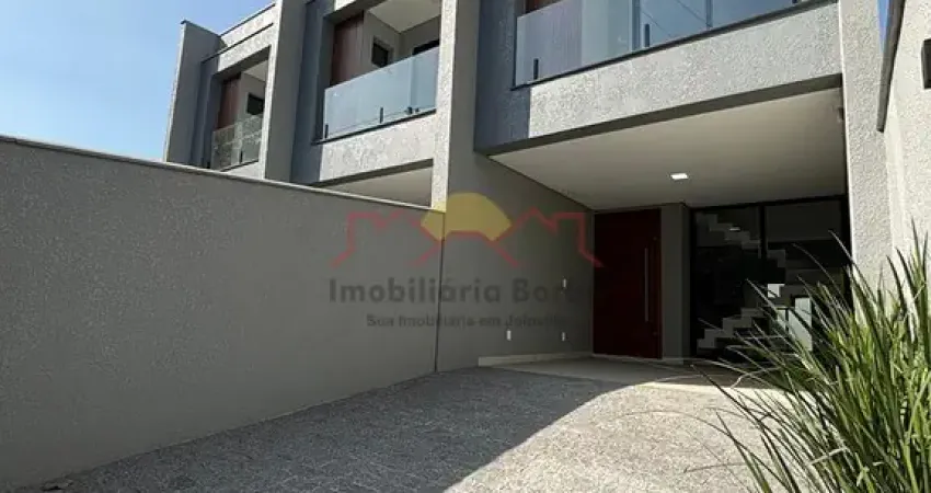 13080 - Sobrado geminado com Suíte + 2 quartos no bairro Costa