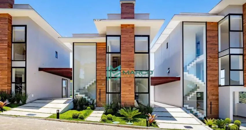 Casa com 4 dormitórios à venda, 151 m² por r$ 1.000.000 - tijuca - teresópolis/rj