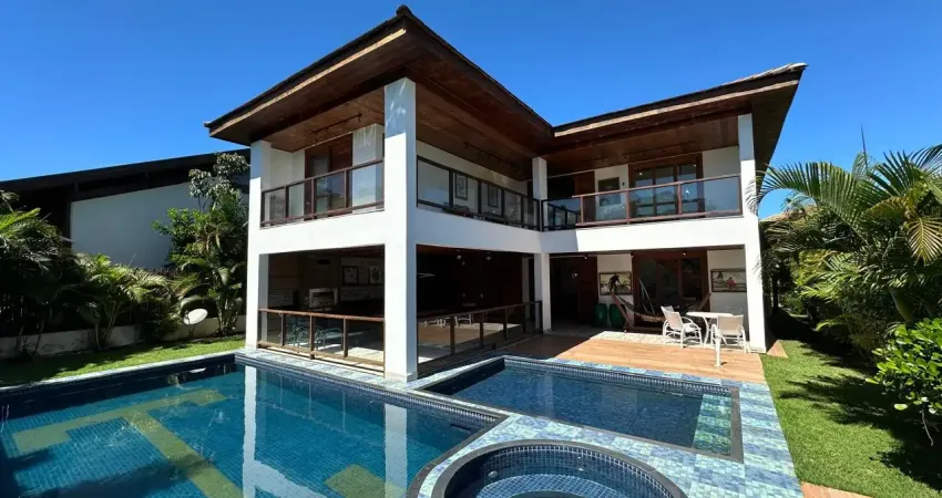 Exclusividade e conforto na praia o forte! espetacular, casa em condomínio piscinas naturais