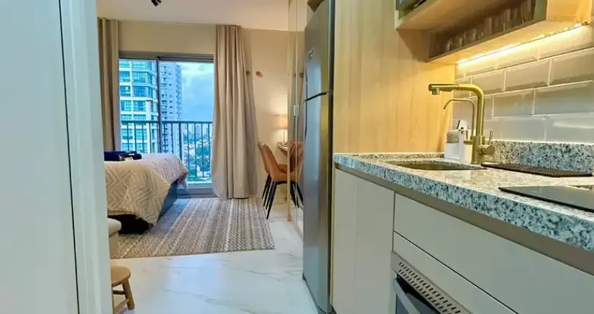 Apartamento com 1 quarto para alugar na Rua Godói Colaço, 575, Brooklin, São Paulo