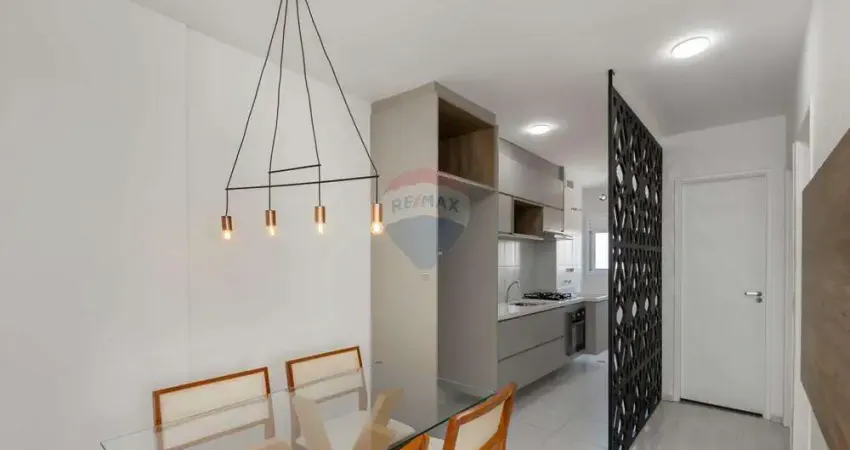 Apartamento tipo para venda com 2 quartos, 43m², APTO DECORADO (SEMI MOBILIADO), Varanda grill, Lazer e 1 vaga!