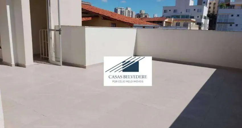 Cobertura à venda, 128 m² por r$ 550.000,00 - sagrada família - belo horizonte/mg