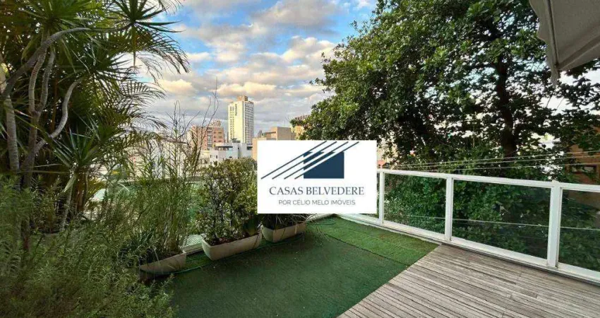 Apartamento com 4 dormitórios para alugar, 155 m² por r$ 7.773,00/mês - santo antônio - belo horizonte/mg