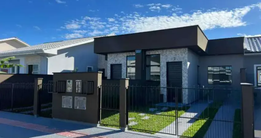 Casa geminada para venda em palhoça, bela vista, 2 dormitórios, 1 banheiro, 1 vaga