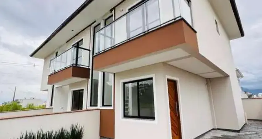 Sobrado para venda em palhoça, bela vista, 2 dormitórios, 2 suítes, 3 banheiros, 2 vagas