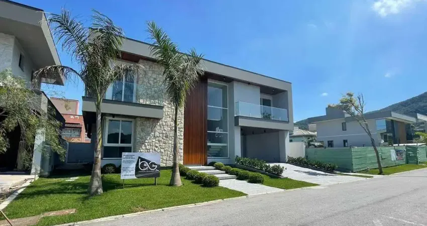 Casa para venda em palhoça, pedra branca, 3 dormitórios, 3 suítes, 4 banheiros, 4 vagas