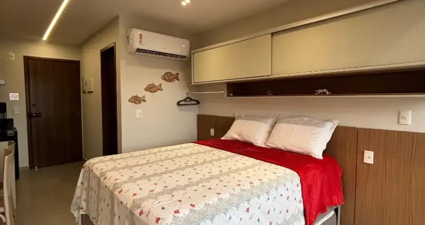 Flat com rooftop vista mar e decoração encantadora em porto de galinhas