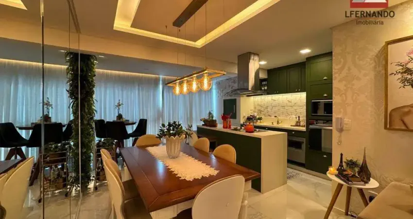 Apartamento mobiliado com 2 suítes à venda, 85 m² por r$ 890.000 - velha - blumenau/sc