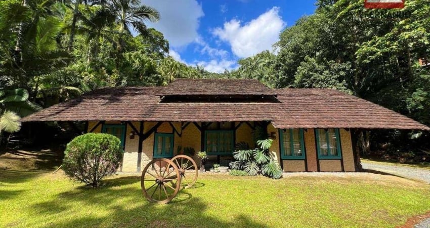 Chácara com 3 chalés à venda, 1980 m² por R$ 1.590.000 - Bom Retiro - Blumenau/SC