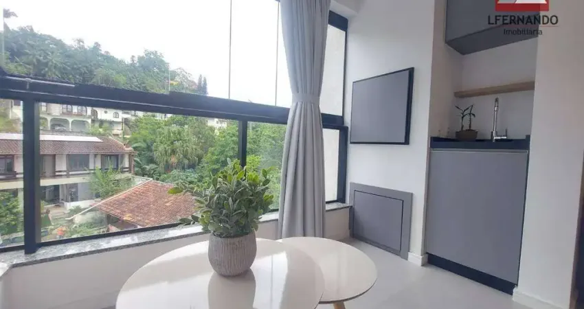 Apartamento com 1 dormitório para alugar, 47 m² - velha - blumenau/sc