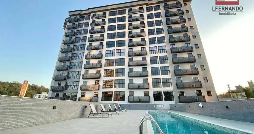 Apartamento mobiliado com 2 dormitórios à venda, 66 m² por R$ 540.000 - Centro - Blumenau/SC