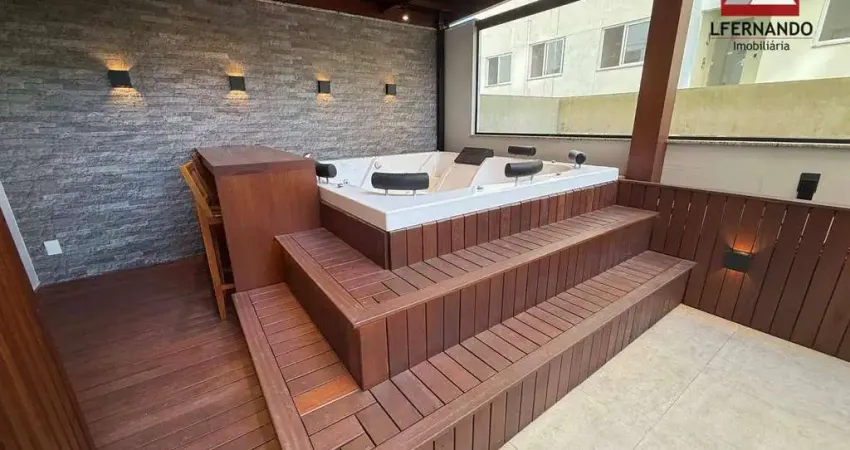 Apartamento com terraço e hirdro, 2 dormitórios, sendo 1 suíte à venda, 103 m² por r$ 800.000 - velha - blumenau/sc