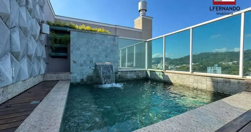 Cobertura totalmente mobiliada com 3 suítes à venda, 204 m² por R$ 2.880.000 - Água Verde - Blumenau/SC