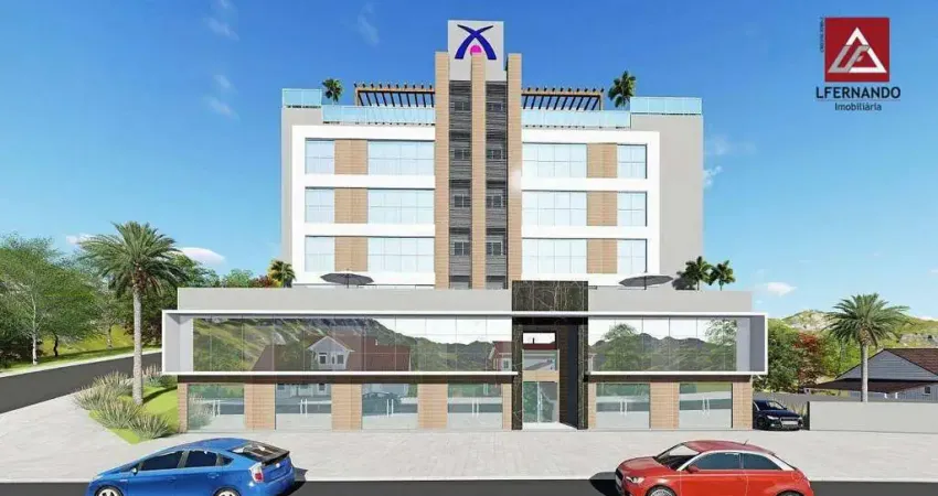 Cobertura plana com 3 dormitórios, sendo 1 suíte à venda, 137 m² por r$ 1.250.000 - itoupava norte - blumenau/sc