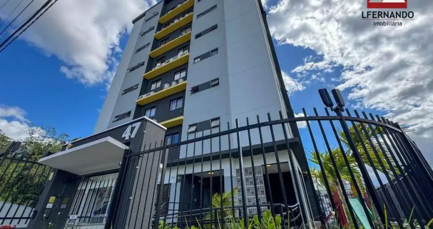 Apartamento com 2 dormitórios, sendo 1 suíte à venda, 64 m² por r$ 420.000 - escola agrícola - blumenau/sc
