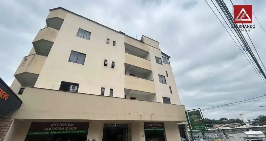 Apartamento com 3 dormitórios para alugar, 125 m² por r$ 2.285,00/mês - velha - blumenau/sc