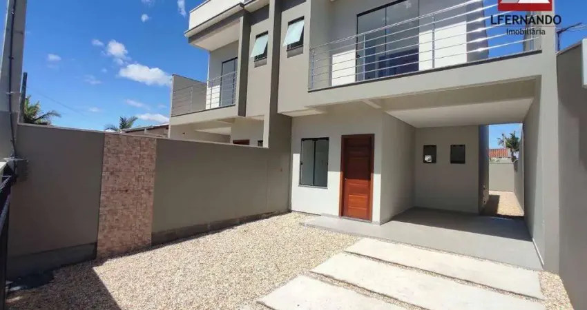 Sobrado com 2 dormitórios à venda, 108 m² por r$ 549.000 - itajuba - barra velha/sc