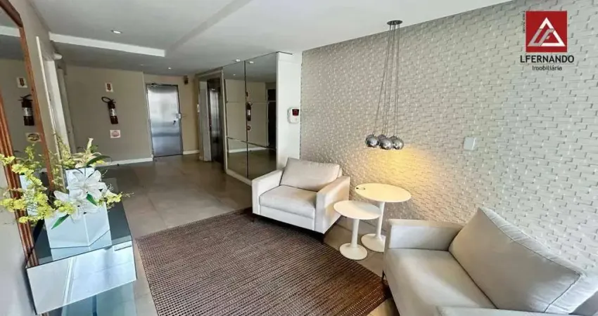 Apartamento com 1 dormitório para alugar, 44 m² - victor konder - blumenau/sc