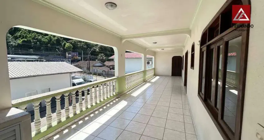 Apartamento com 3 dormitórios para alugar, 199 m² - salto do norte - blumenau/sc