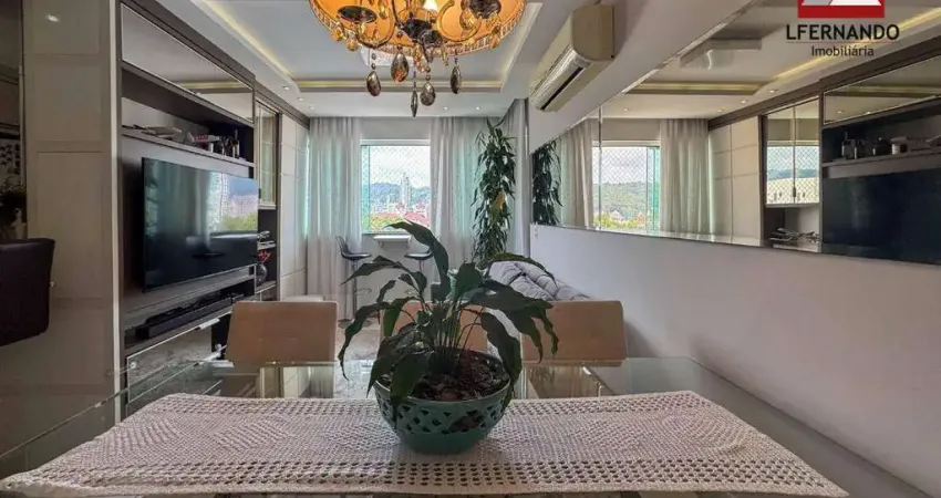 Apartamento mobiliado com 2 dormitórios, sendo 1 suíte à venda, 70 m² por R$ 730.000 - Vila Nova - Blumenau/SC