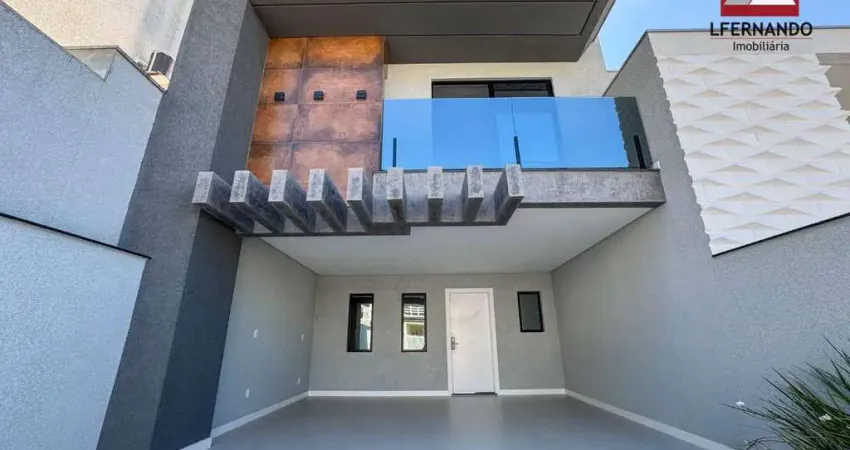 Sobrado triplex novo com 3 suítes à venda, 162 m² por R$ 980.000 - Velha - Blumenau/SC