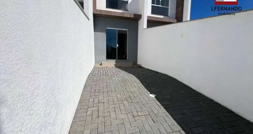 Sobrado novo com 2 dormitórios à venda, 74 m² por R$ 340.000 - Itoupava Central - Blumenau/SC