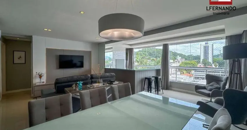 Apartamento mobiliado com 2 dormitórios, sendo 1 suíte à venda, 90 m² por R$ 798.000 - Itoupava Seca - Blumenau/SC