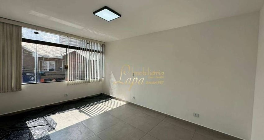 Sala, 40 m² - venda por R$ 160.000,00 ou aluguel por R$ 1.600,00/mês - Lapa - São Paulo/SP