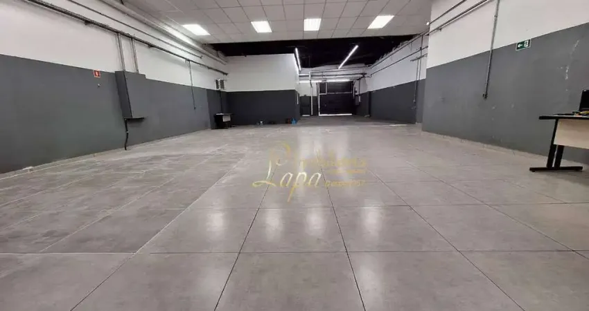 Galpão para alugar, 372 m² por r$ 19.110,00 - lapa - são paulo/sp