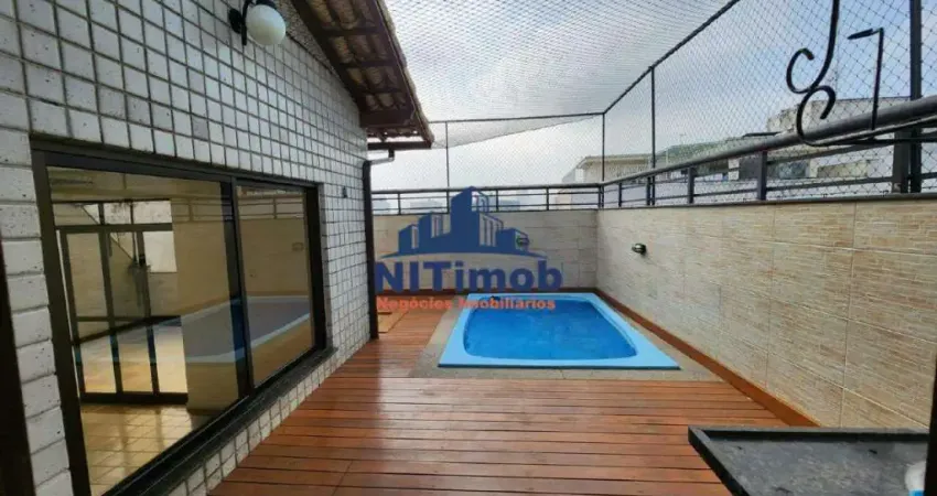 Cobertura com piscina de 3 quartos a venda em São Domingos Niterói.