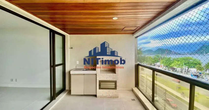 Apartamento à venda, 4 quartos, 4 suítes, 3 vagas, charitas - niterói/rj