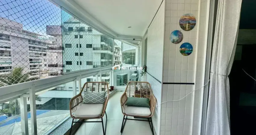 Apartamento à venda, 2 quartos, 1 suíte, 1 vaga, charitas - niterói/rj