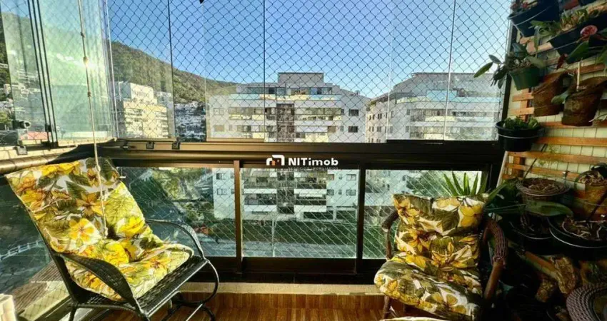 Apartamento à venda, 2 quartos, 1 suíte, 1 vaga, charitas - niterói/rj