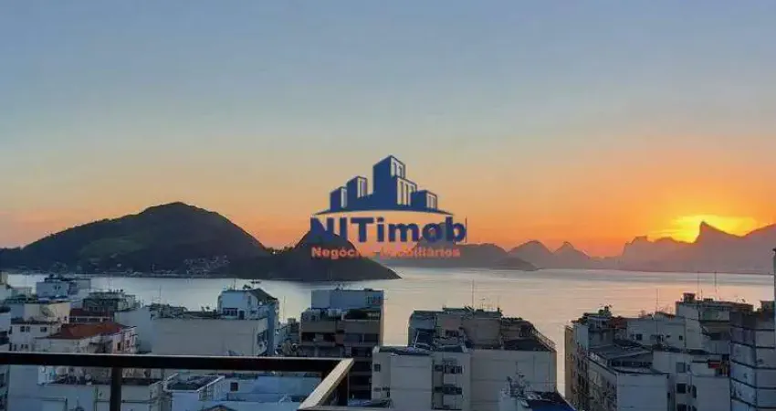 Cobertura para aluguel, 5 quartos, 3 suítes, 2 vagas, icaraí - niterói/rj