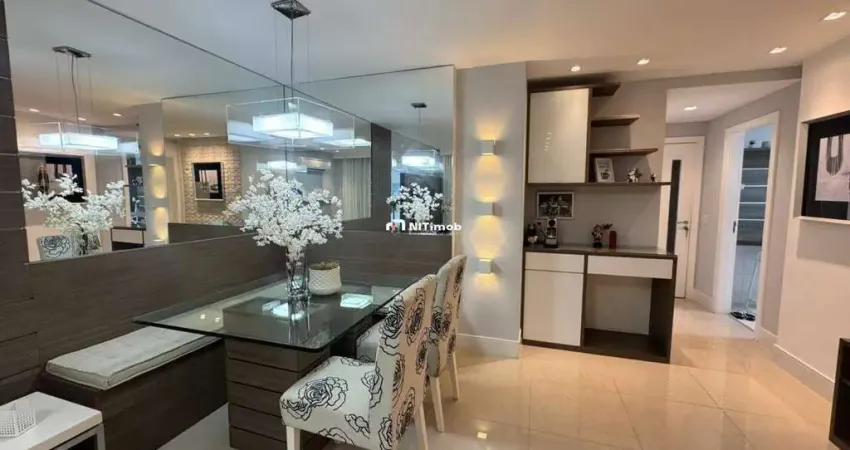 Apartamento à venda, 3 quartos, 1 suíte, 2 vagas, charitas - niterói/rj