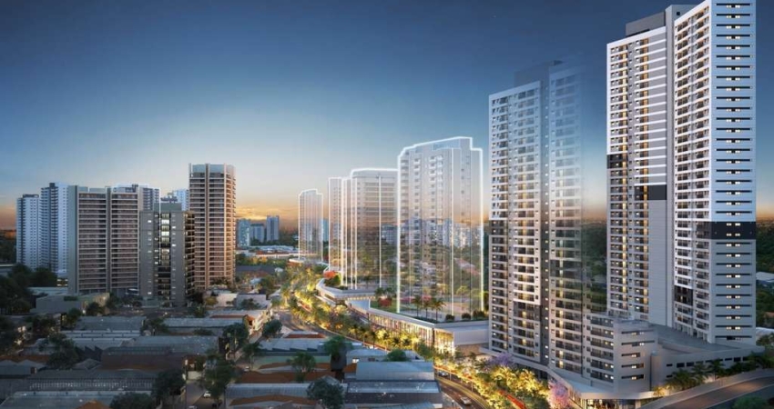 Apartamento Novo no Bairro Vila Anastácio, na primeira Rua-Jardim da cidade - 47M², 2 Dorms, 1 Vaga de Moto, Lazer Completo.